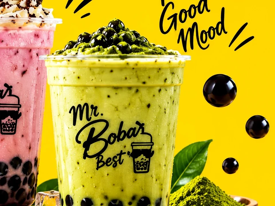 Bubble tea menu category: Fruit Teas / Soda