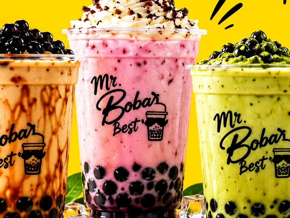 Bubble tea menu category: Special